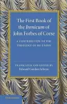 The First Book of the Irenicum of John Forbes of Corse cover