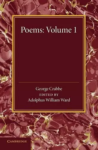 Poems: Volume 1 cover