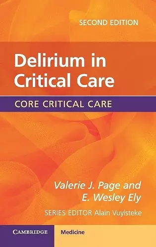 Delirium in Critical Care cover