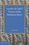 Leconte de Lisle's Poems on the Barbarian Races cover