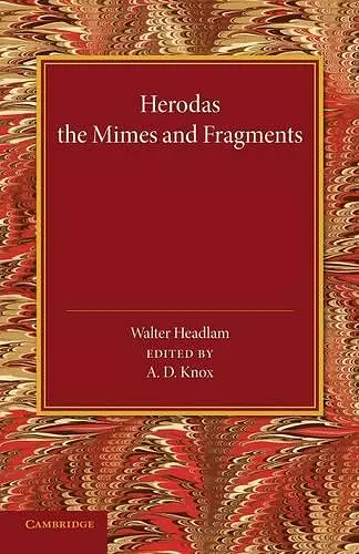 Herodas cover