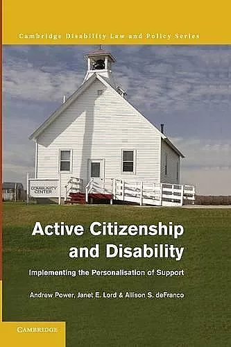 Active Citizenship and Disability cover