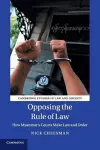 Opposing the Rule of Law cover