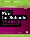 First for Schools Trainer Six Practice Tests with Answers and Teachers Notes with Audio cover