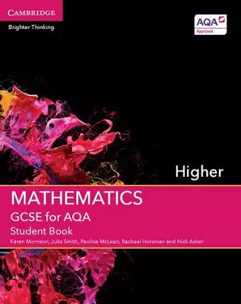 GCSE Mathematics for AQA Higher Student Book cover