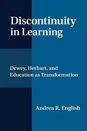 Discontinuity in Learning cover