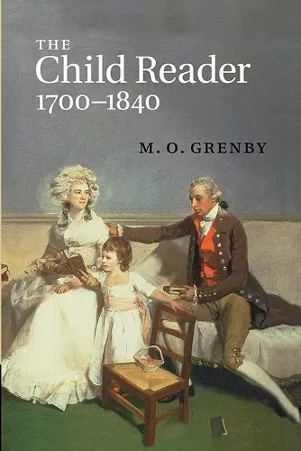 The Child Reader, 1700–1840 cover