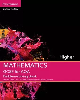 GCSE Mathematics for AQA Higher Problem-solving Book cover