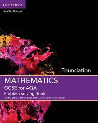 GCSE Mathematics for AQA Foundation Problem-solving Book cover