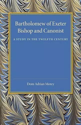 Bartholomew of Exeter cover