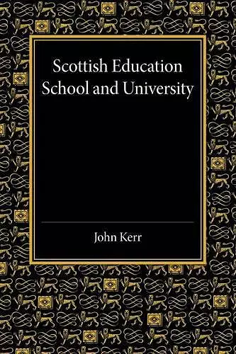 Scottish Education cover