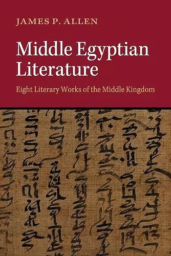 Middle Egyptian Literature cover