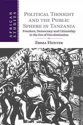 Political Thought and the Public Sphere in Tanzania cover