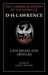 D. H. Lawrence: Late Essays and Articles cover