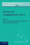 Surveys in Combinatorics 2015 cover