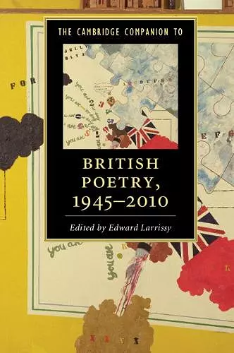 The Cambridge Companion to British Poetry, 1945–2010 cover