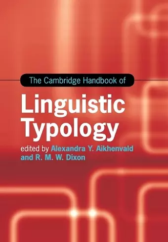 The Cambridge Handbook of Linguistic Typology cover