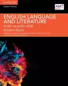 A/AS Level English Language and Literature for AQA Student Book cover