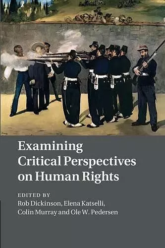 Examining Critical Perspectives on Human Rights cover