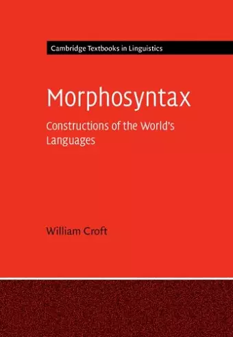 Morphosyntax cover