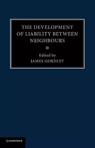 The Development of Liability between Neighbours cover