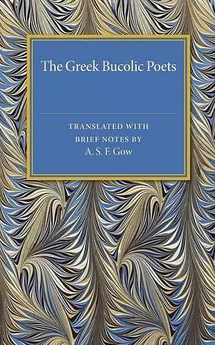 The Greek Bucolic Poets cover