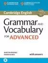 Grammar and Vocabulary for Advanced Book with Answers and Audio cover