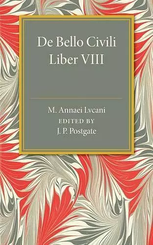 De Bello Civili Liber 8 cover