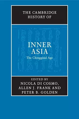 The Cambridge History of Inner Asia cover