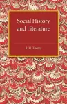Social History and Literature cover
