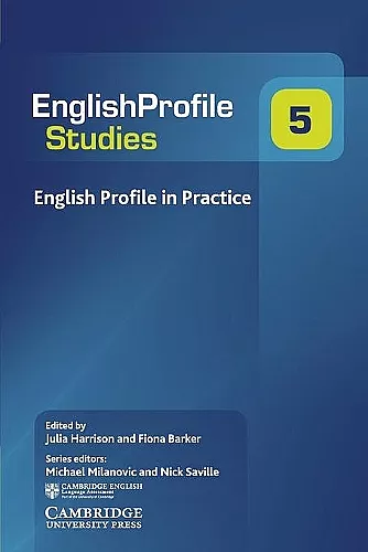 English Profile in Practice cover