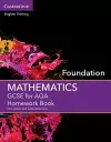 GCSE Mathematics for AQA Foundation Homework Book cover