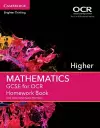 GCSE Mathematics for OCR Higher Homework Book cover