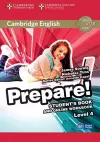 Cambridge English Prepare! Level 4 Student's Book and Online Workbook cover