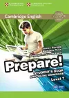 Cambridge English Prepare! Level 7 Student's Book and Online Workbook cover