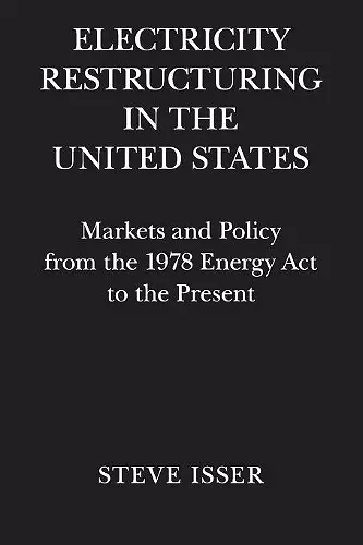 Electricity Restructuring in the United States cover