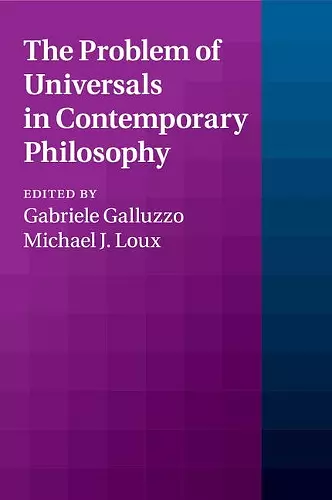The Problem of Universals in Contemporary Philosophy cover