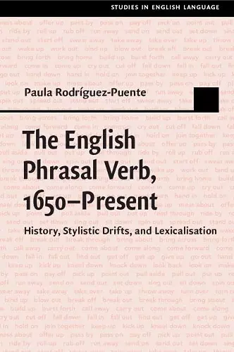 The English Phrasal Verb, 1650–Present cover