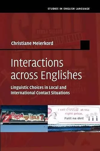 Interactions across Englishes cover