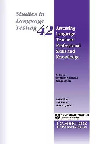 Assessing Language Teachers' Professional Skills and Knowledge cover