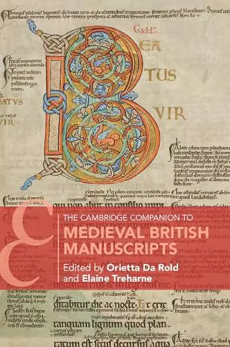 The Cambridge Companion to Medieval British Manuscripts cover