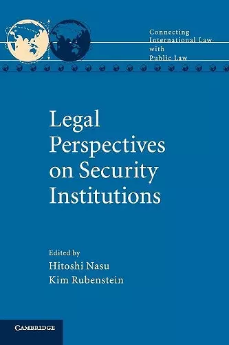 Legal Perspectives on Security Institutions cover