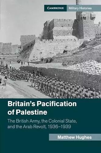 Britain's Pacification of Palestine cover