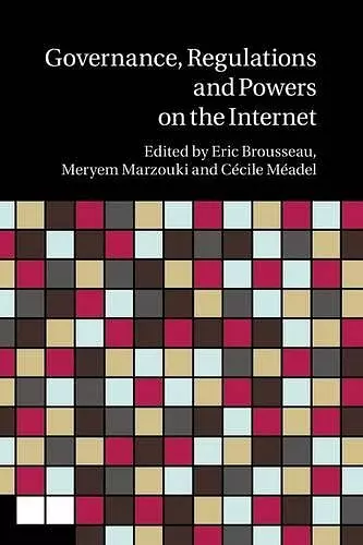 Governance, Regulation and Powers on the Internet cover