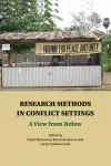 Research Methods in Conflict Settings cover