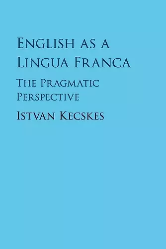 English as a Lingua Franca cover