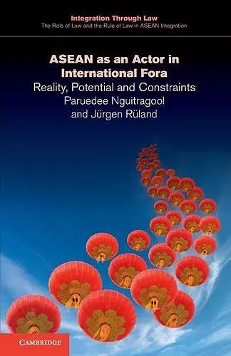 ASEAN as an Actor in International Fora cover