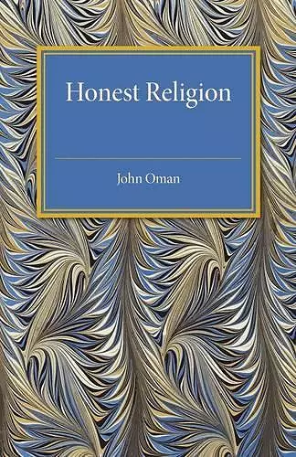 Honest Religion cover