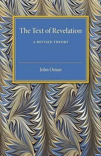 The Text of Revelation cover