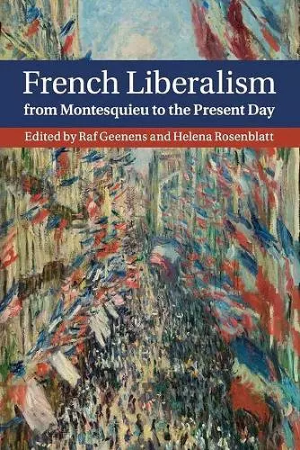French Liberalism from Montesquieu to the Present Day cover